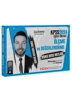 Kpss 2024 Eğitim Bilimleri Ölçme Değerlendirme Video Ders Notları  İndeks Akademi