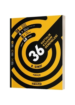 Hız 8.Sınıf Türkçe 36 Haftalık Kazanım Denemeleri