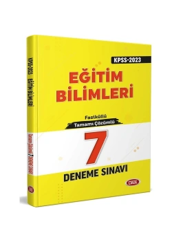 Data Kpss Eğitim Bilimleri 7 Çözümlü Deneme
