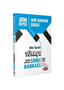 Data 2024 Kpss Mini Özetli Türkçe Çözümlü Soru Bankası