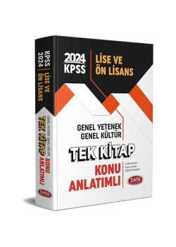 Data 2024 Kpss Lise Önlisans Gy Gk Tek Kitap Konu Anlatımlı