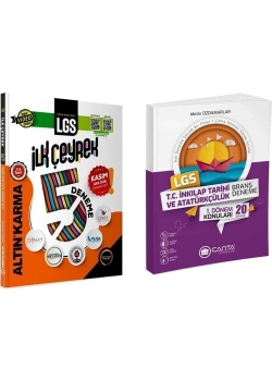 8. Sınıf Lgs İlk Çeyrek 5 Li̇ Deneme Altın Karma