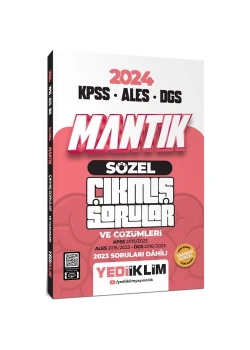 2024 Kpss Ales Dgs Mantık Sözel Çıkmış Sorular  Yediiklim