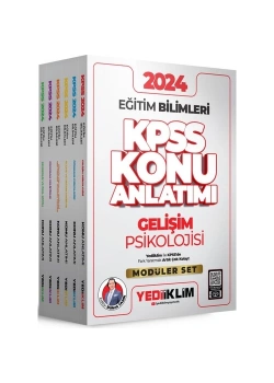 Kpss 2024 Eğitim Bilimleri Konu Anlatımlı 6 Lı Modüler Set  Yediiklim