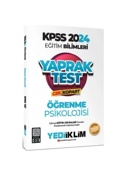 Kpss 2024 Eğitim Bilimleri Öğrenme Psikolojisi Yaprak Test  Yediiklim
