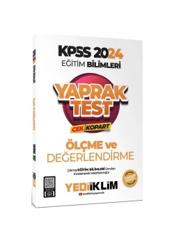 Kpss 2024 Eğitim Bilimleri Ölçme Değerlendirme Yaprak Test  Yediiklim