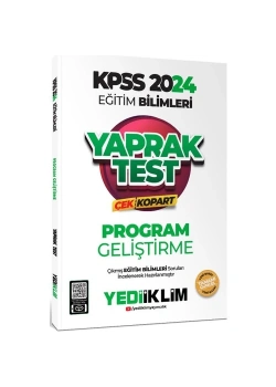 Kpss 2024 Eğitim Bilimleri Program Geliştirme Yaprak Test  Yediiklim