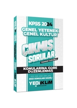Kpss 2024 Gy Gk 2018-2023 Çıkmış Çözümlü Sorular  Yediiklim