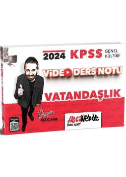 2024 Kpss Gk Vatandaşlık Video Ders Notu