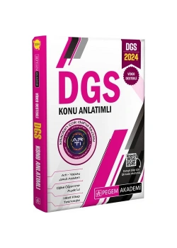 Pegem 2025 Dgs Konu Anlatımlı