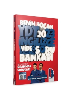 Ydt 2024 İngilizce Video Destekli Soru Bankası  Benim Hocam