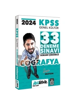 2025 Kpss Gk Coğrafya 33 Çözümlü Deneme Hocawebde