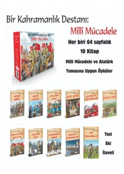 Metafor Bir Kahramanlık Destanı Milli Mücadele 10 Kitap Set