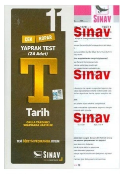 Sınav 11.Sınıf Tarih Yaprak Test