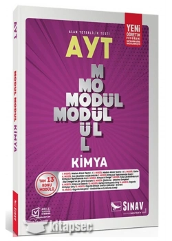 Sınav Ayt Modül Modül Kimya