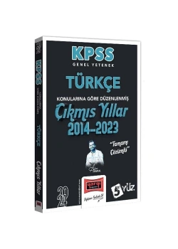 Yargı 2024 Kpss Gy Türkçe 2014-2023 Çıkmış Sorular