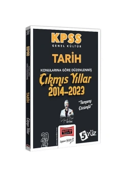 Yargı 2024 Kpss Gk Tarih 2014--2023 Çıkmış Sorular
