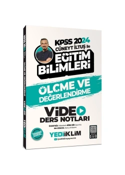 Kpss 2024 Ölçme Değerlendirme Video Ders Notları  Yediiklim