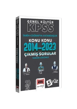 Yargı 2024 Kpss Gk Tarih Coğrafya Vatandaşlık 2014-2023 Çıkmış Sorular