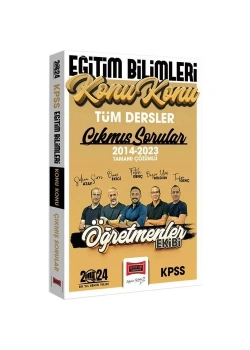 Yargı 2024 Kpss Eğitim Bilimleri Tüm Dersler Çıkmış Sorular 2014-2023