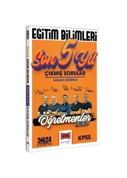 Yargı 2024 Kpss Eğitim Bilimleri Son 5 Yıl Çıkmış Çözümlü Sorular