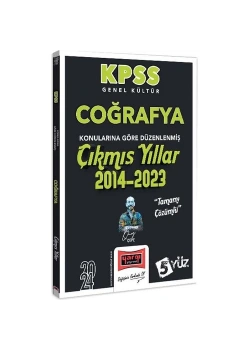 Yargı 2024 Kpss Gk Coğrafya 2014-2023 Çıkmış Sorular