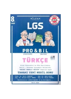 Bilfen 8.Sınıf Lgs Probil Türkçe  Soru Bankası