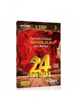 Sınav 9.Sınıf Biyoloji 24 Adımda Soru Bankası