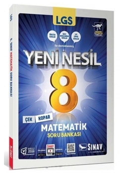 Sınav 8.Sınıf Matematik Soru Bankası