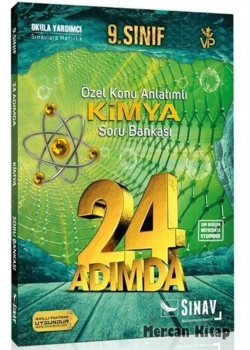 9.Sınıf Kimya 24 Adımda Soru Bankası   Sınav