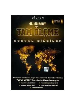 Bilfen 6.Sınıf Sosyal Bilgiler Tam Ölçme Yeni