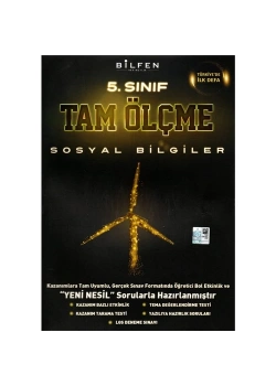 Bilfen 5.Sınıf Sosyal Bilgiler Tam Ölçme Yeni