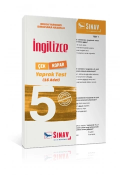 Sınav 5.Sınıf İngilizce Yaprak Test