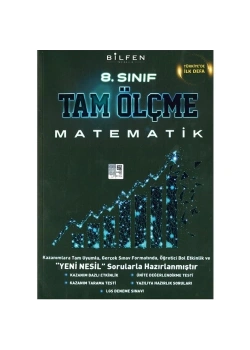 Bilfen 8.Sınıf Matematik Tam Ölçme Soru Bankası