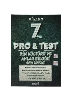 Bilfen 7.Sınıf Pro Test  Din Kültürü Soru Bankası