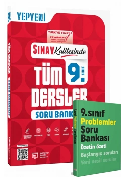 Sınav 9.Sınıf Tüm Dersler Soru Bankası