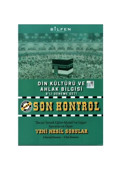 Bilfen 8.Sınıf Son Kontrol Din Kültürü Deneme