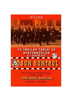 Bilfen 8.Sınıf Son Kontrol İnkılap Tarihi 8 Li Deneme