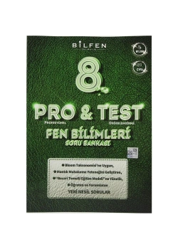 Bilfen 8.Sınıf Protest Protest Fen Bilimleri Soru Bankası