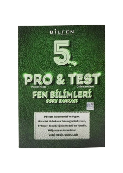 Bilfen 5.Sınıf Fen Bilimleri Pro Test