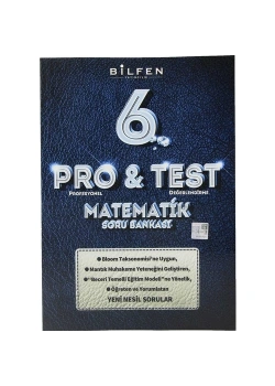 Bilfen 6.Sınıf Protest Matematik Soru Bankası