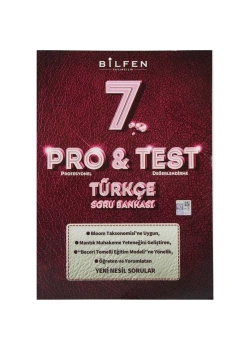 Bilfen 7.Sınıf Türkçe Protest Soru Bankası