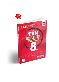 Sınav 8.Sınıf Tüm Dersler Konu Anlatımlı