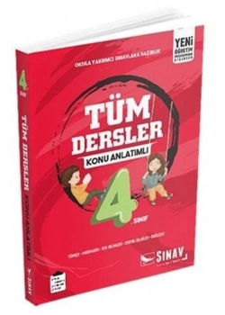 Sınav 4.Sınıf Tüm Dersler Konu Anlatımlı