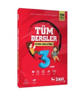 Sınav 3.Sınıf Tüm Dersler Konu Anlatımlı