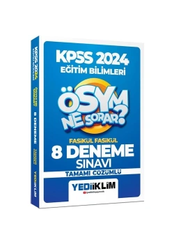 Kpss 2024 Eğitim Bilimleri 8 Çözümlü Deneme  Yediiklim