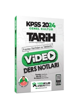 Kpss 2024 Gk Tarih Video Ders Notları  Yediiklim