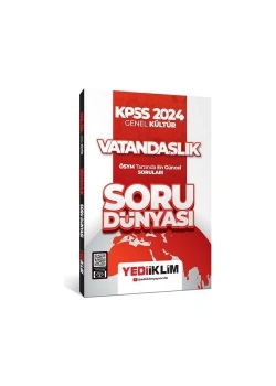 Kpss 2024 Gk Vatandaşlık Soru Bankası  Yediiklim