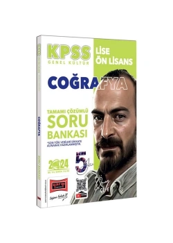 Yargı Kpss Lise Önlisans Coğrafya Çözümlü Soru Bankası