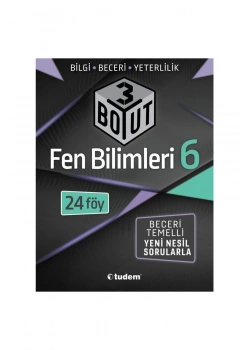 Tudem 6.Sınıf Fen Bilimleri 3 Boyut
